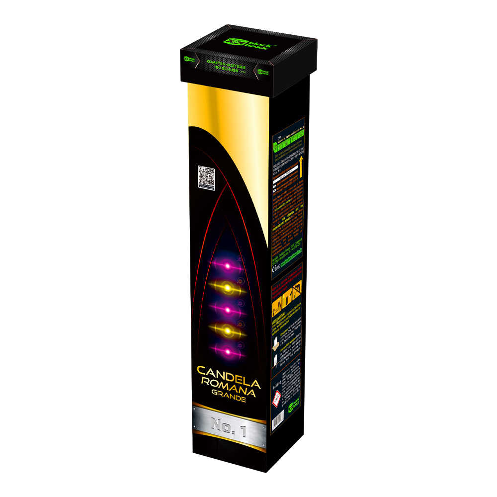 Candela Romana Nr. 1 Blackboxx Feuerwerk Potsdam Blackboxx