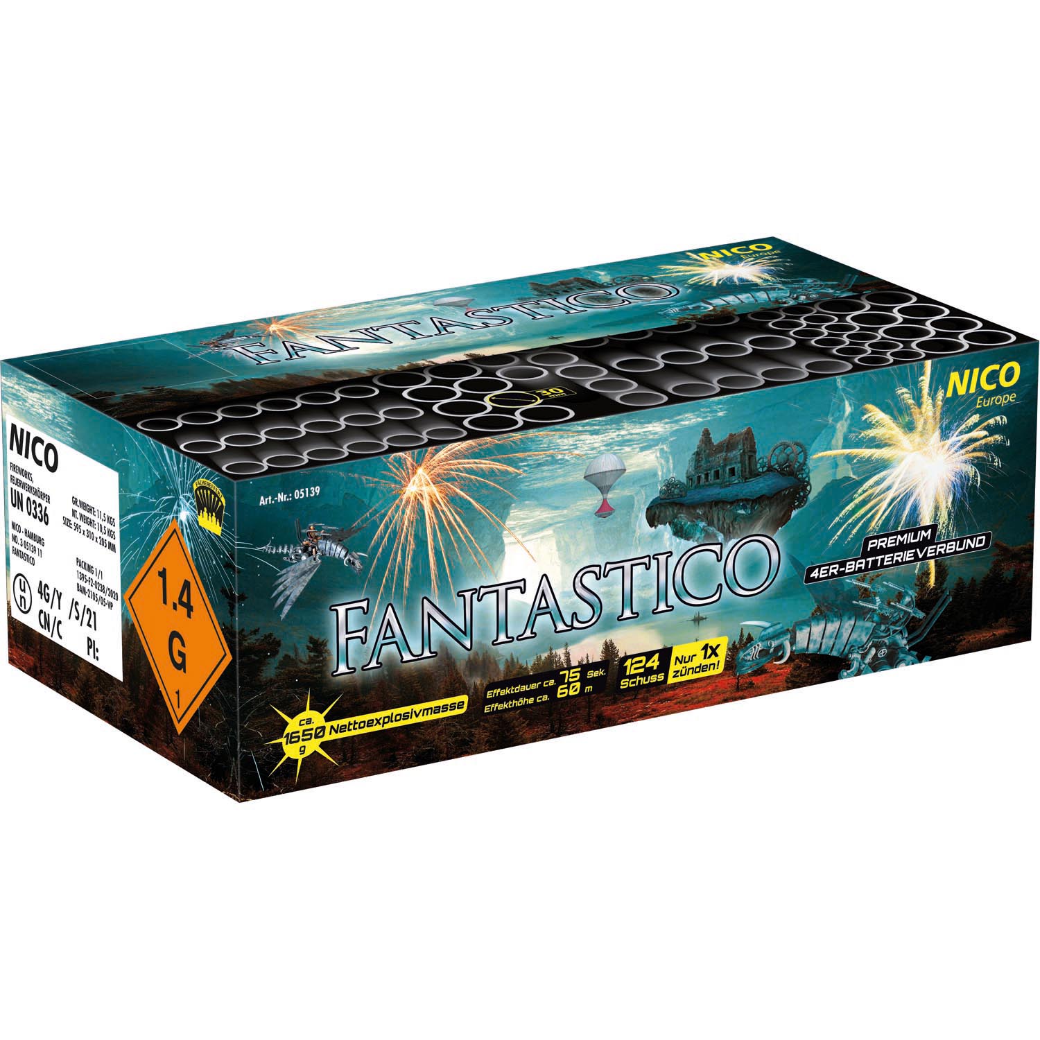 Nico Fantastico Feuerwerk potsdam