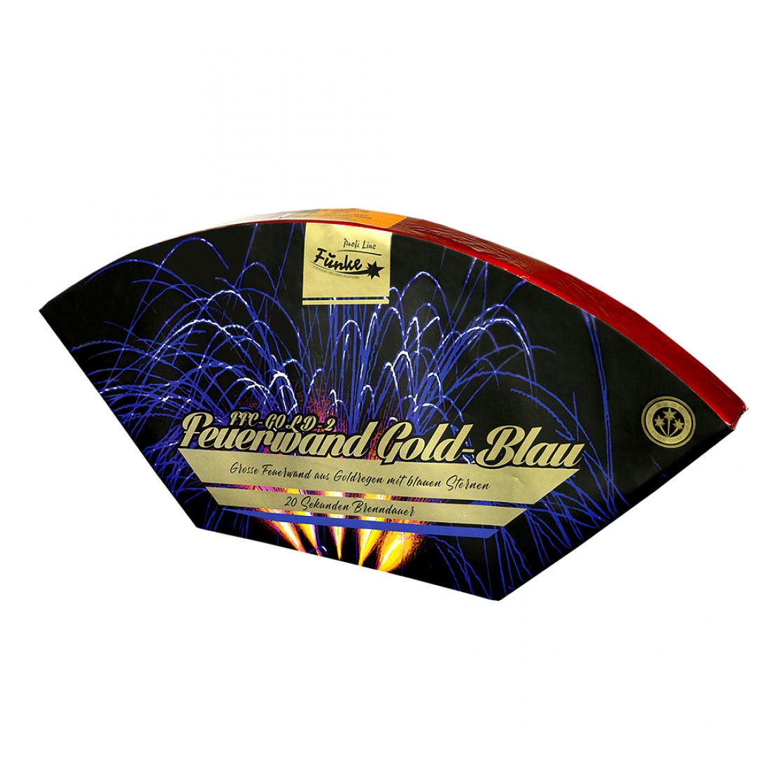 Feuerwand Gold Blau Funke Feuerwand Gold Blau Funke