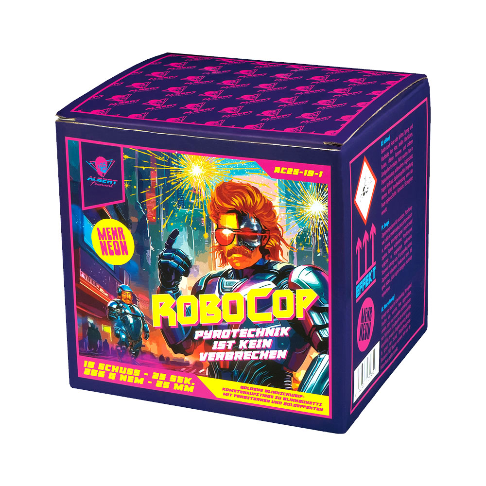 Feuerwerk Potsdam Robocop