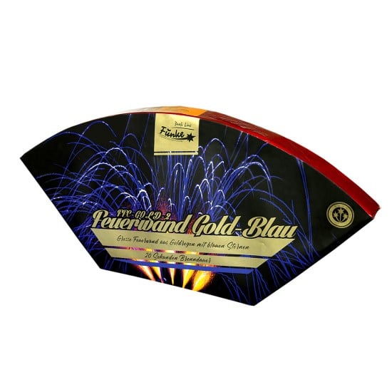 Funke Feuerwand gold blau